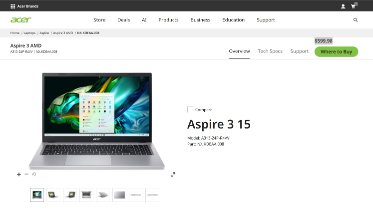 Acer Laptop Factory Sealed - photo 2
