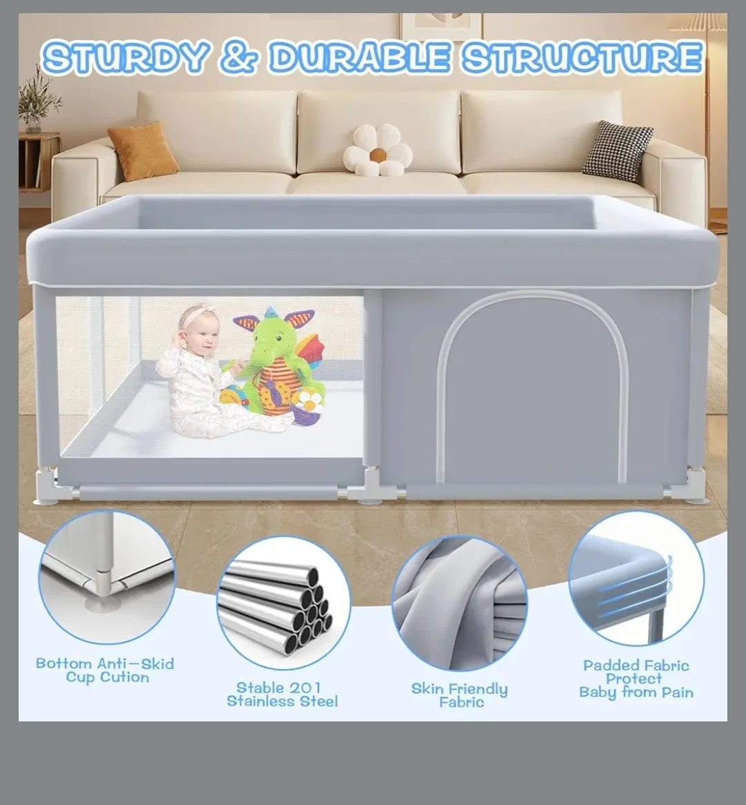 TODALE Baby Playpen thumbnail