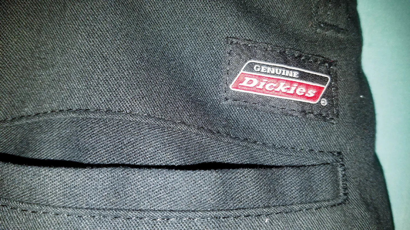 Black Mens Dickies Light Weight Work Pants 40 x 34 image indicator(6)