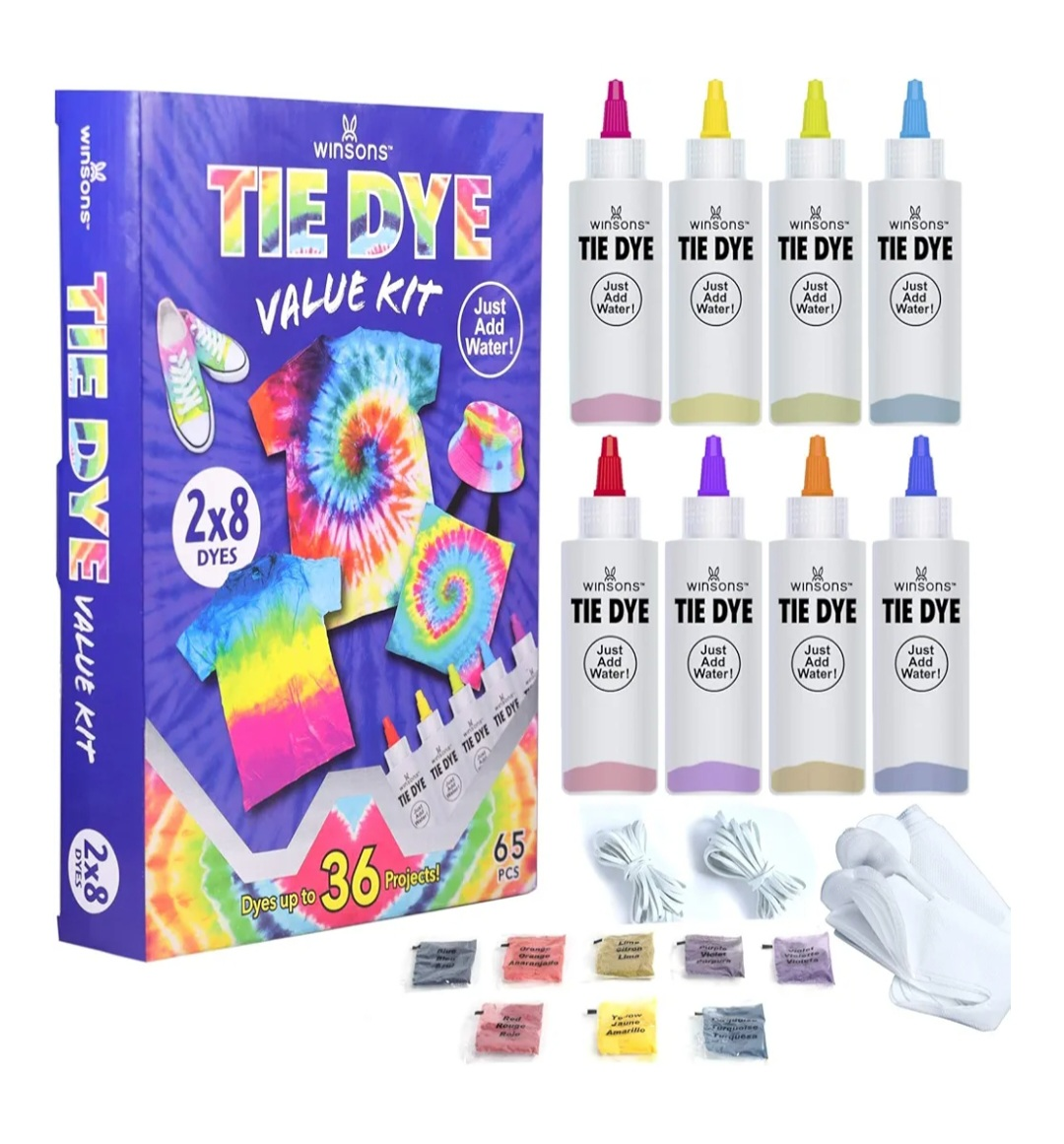 Winsons Tie Dye Value Kit - 65 Pieces