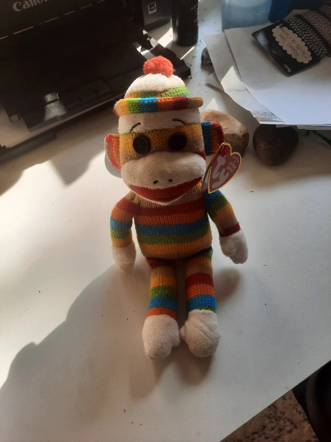 Ty Beanie Babies Sock Monkey pick up only image indicator(5)