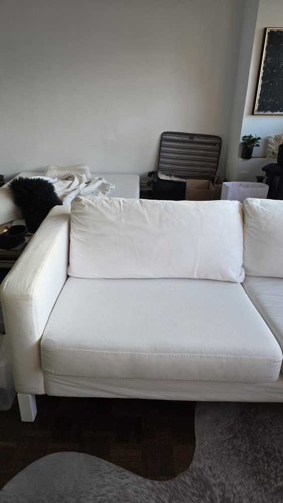 White Sofa - Some Wear - photo 5