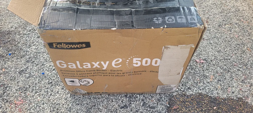 Fellowes Galaxy e 500 Electric Comb Binder thumbnail