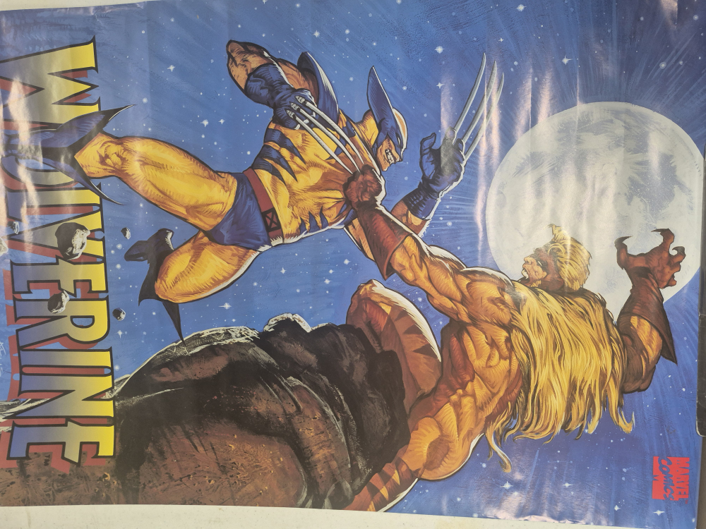 Wolverine vs Sabretooth Poster