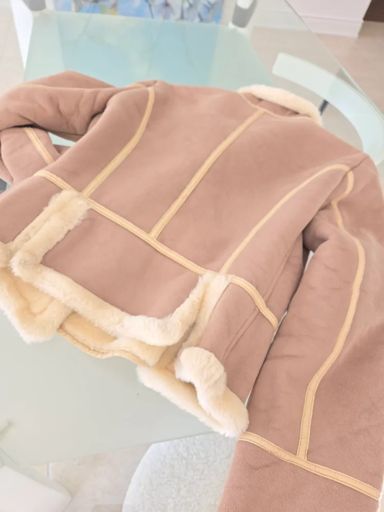 Benetton Shearling Jacket image indicator(4)