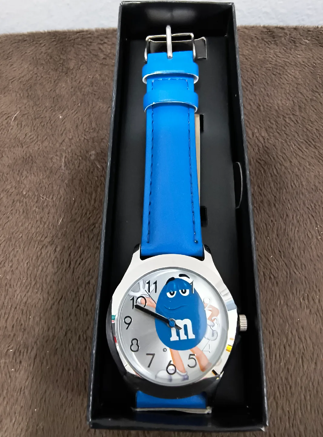 M&M's Blue Character Watch - New in Box! thumbnail