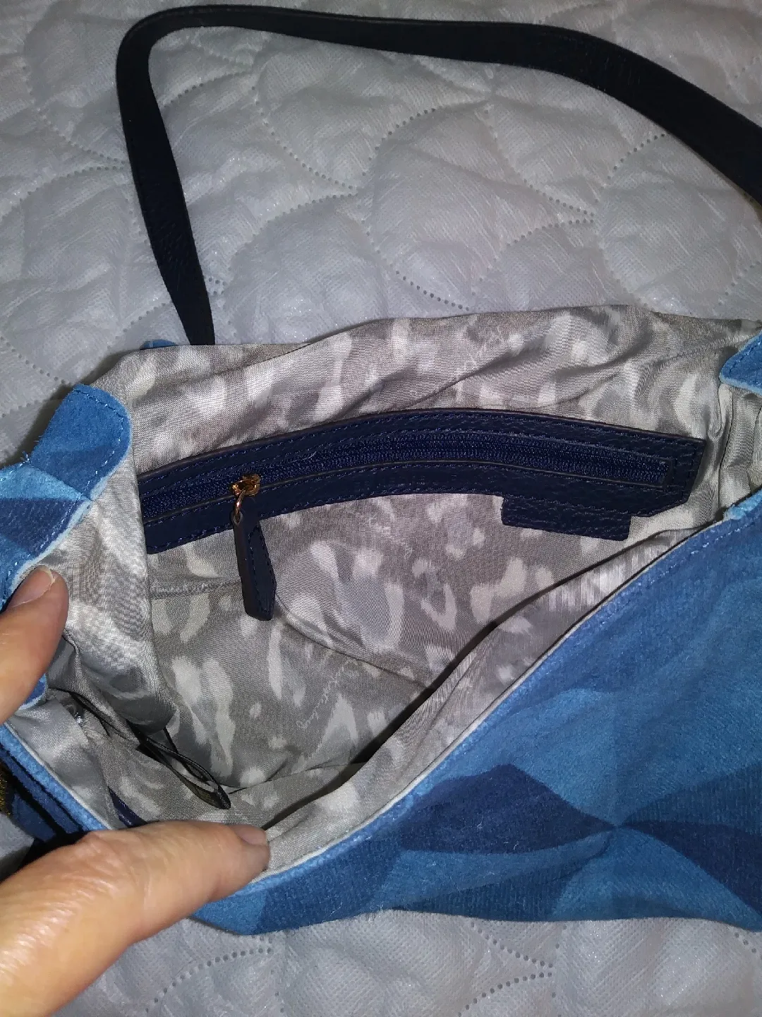 Aimee Kestenberg Blue Crossbody Bag image indicator(4)