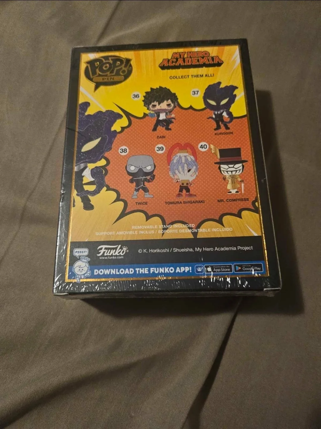 Funko Pop My Hero Acadamia Kurogiri pin image indicator(2)