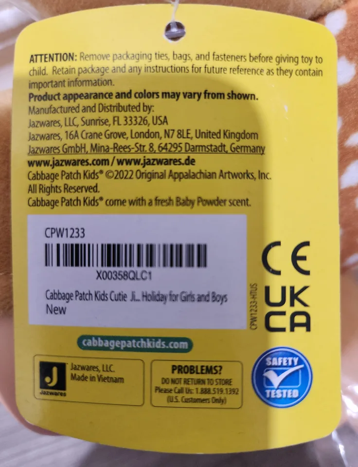 🥕 Cabbage Patch Kids Seasonal Helpers Dash Reindeer image indicator(4)