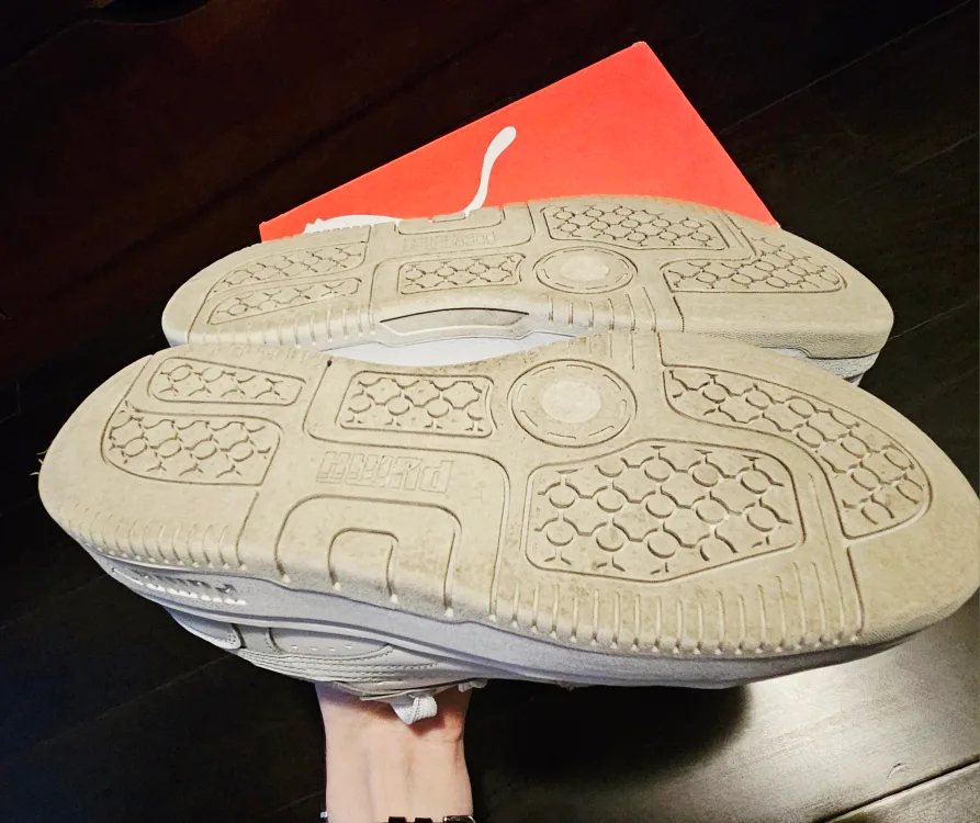 Puma Rebound Femme Low White Feather Grey - Women's 6.5 image indicator(4)