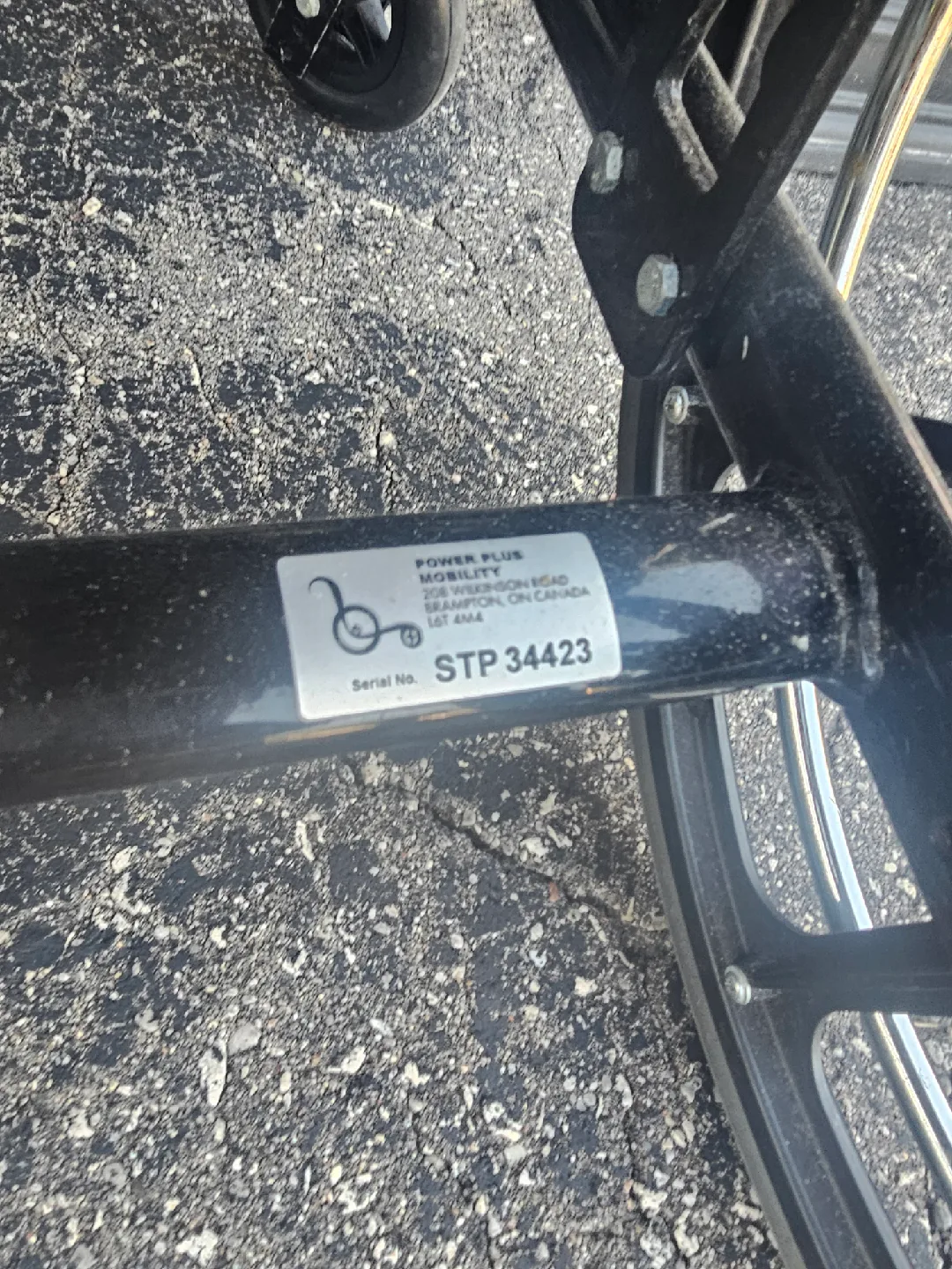 Power Plus Wheelchair - Gently Used image indicator(5)