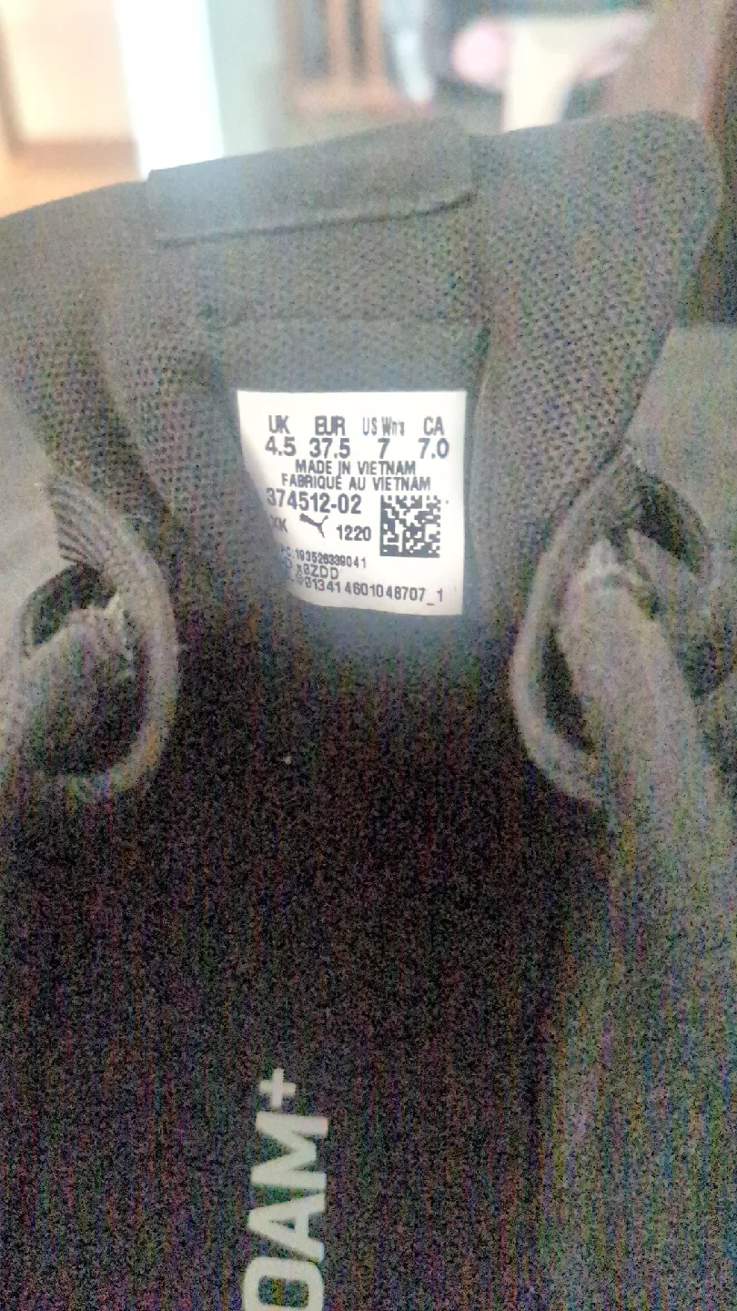 Puma Black Sneakers - Women's Size 7 image indicator(2)