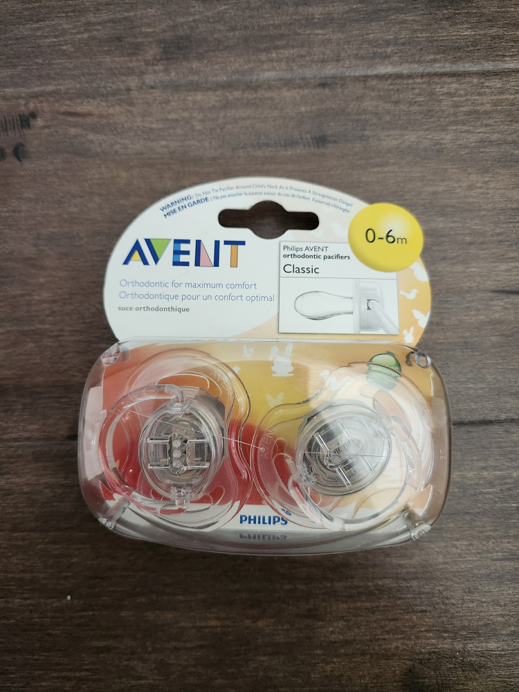 New Philips AVENT Classic Pacifiers 0-6m