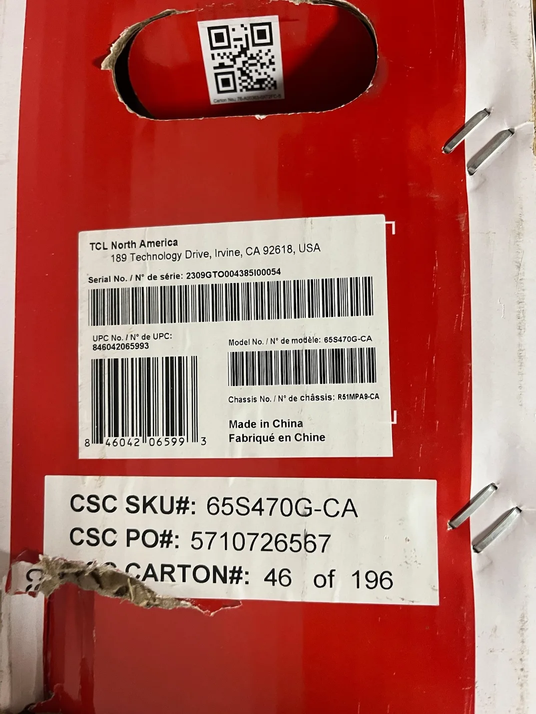 TCL 65" S Class 4K UHD HDR LED Smart TV with Google TV image indicator(7)