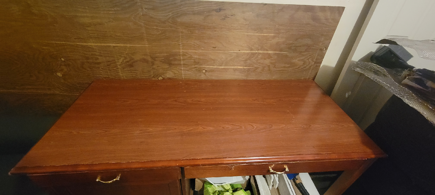 Dark Grey Three-Seat Sofa and Study Table - photo 5