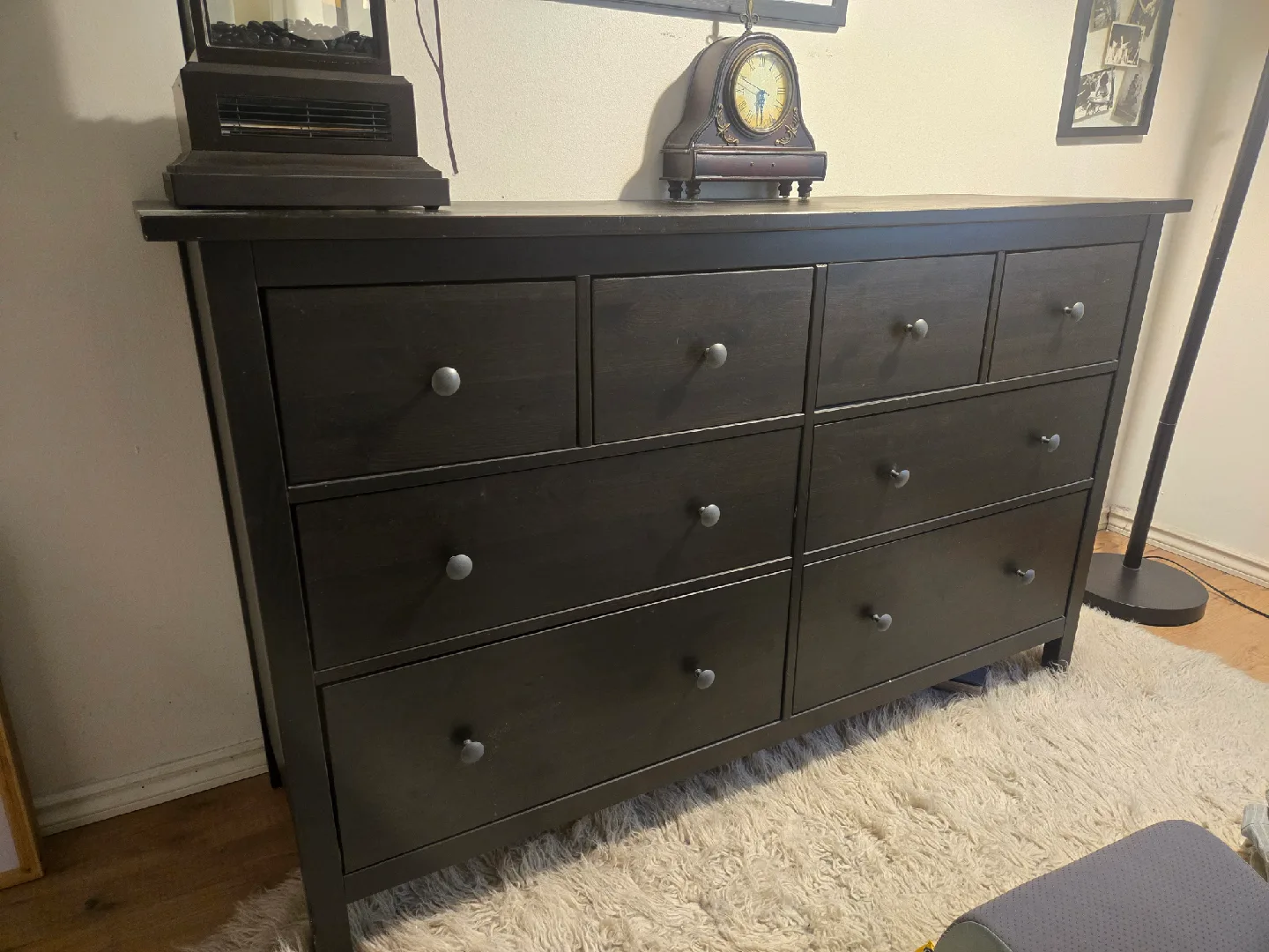 IKEA Hemnes Dresser - Dark Brown image indicator(2)