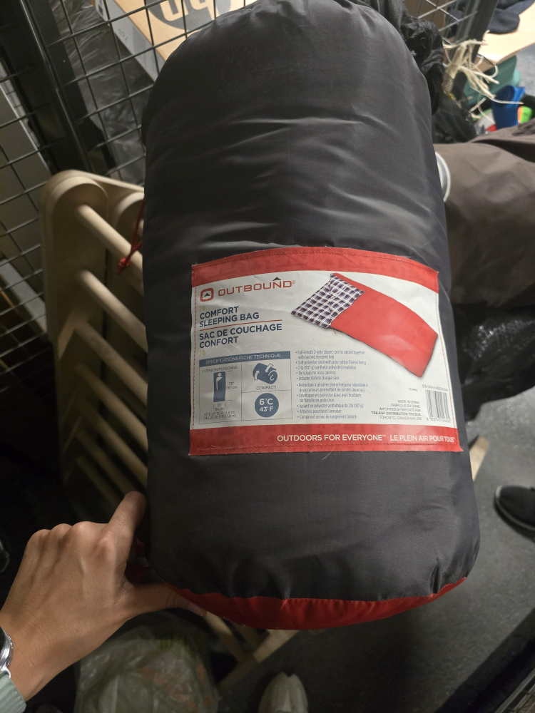 Outbound Comfort Sleeping Bag