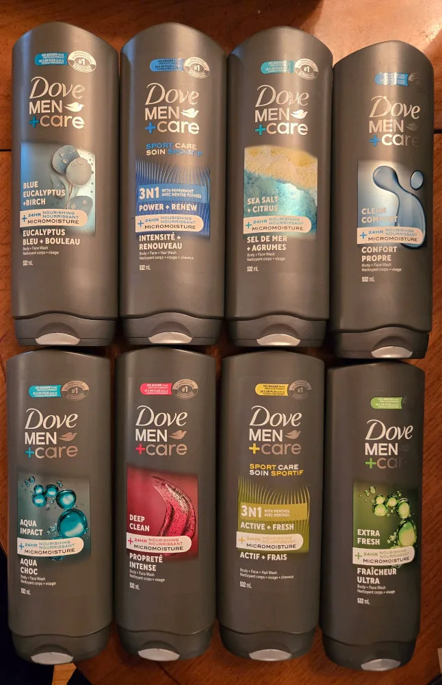 Dove Men+Care wash, $6 each bottle thumbnail