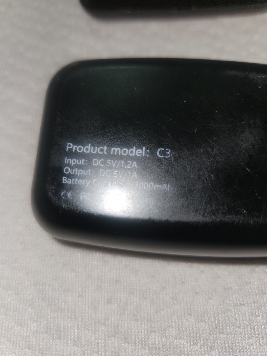 Used C3 Black Wireless Earbuds - photo 2