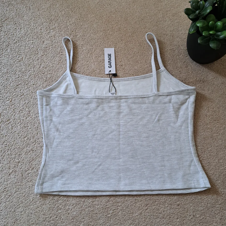 Garage Waffle Tank Size Large Grey image indicator(9)