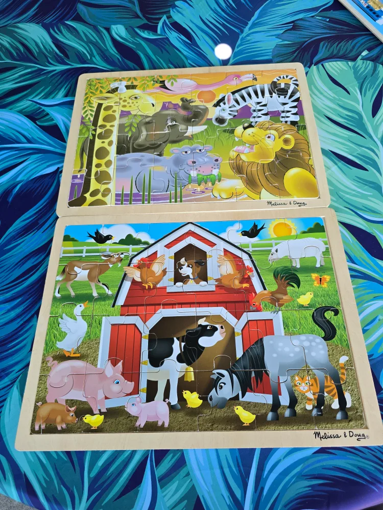 Melissa & Doug - Puzzles (2) thumbnail
