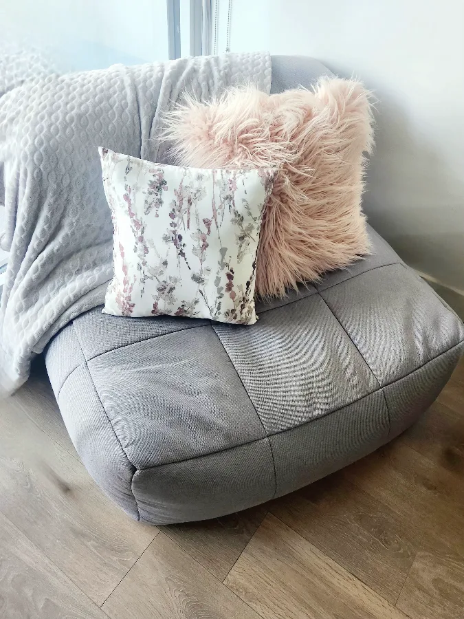 Lazy Life Paris Bean Bag Chair - Grey image indicator(3)