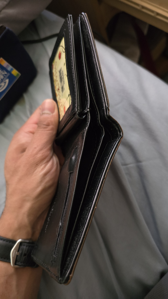 leather wallet