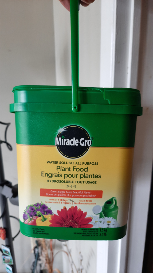 Miracle-Gro Water Soluble All Purpose Plant Food