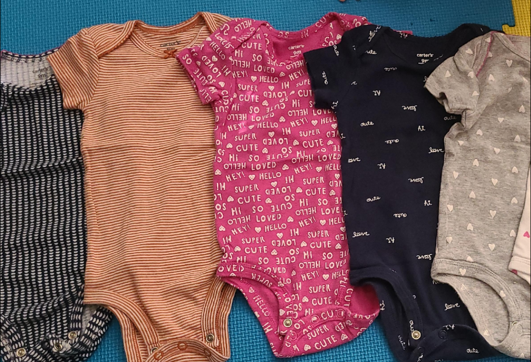 Carter's 9M Baby Bodysuits - Set of 6 - photo 2