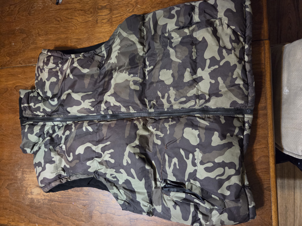 Camouflage Puffer Vest 🥕