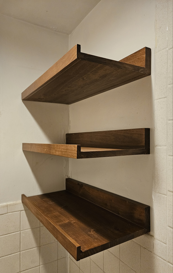 Pottery Barn Floating Shelves (3) - photo 5