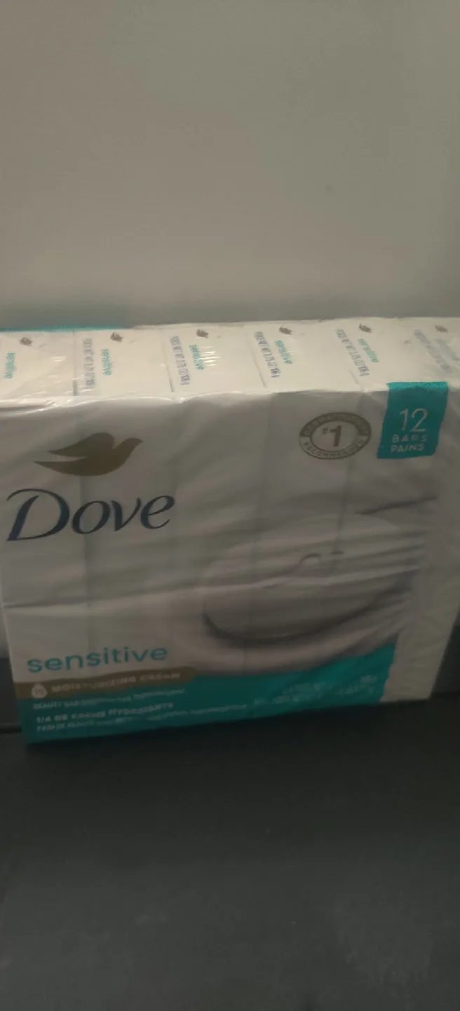 Dove Sensitive Skin Beauty Bar, 12-Pack thumbnail