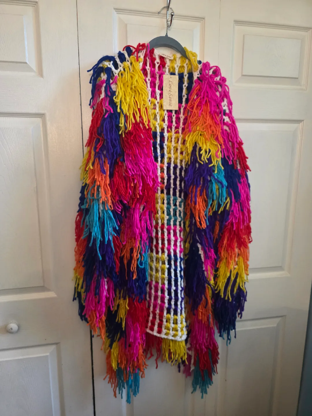 Love Tree Fringe Cardigan thumbnail