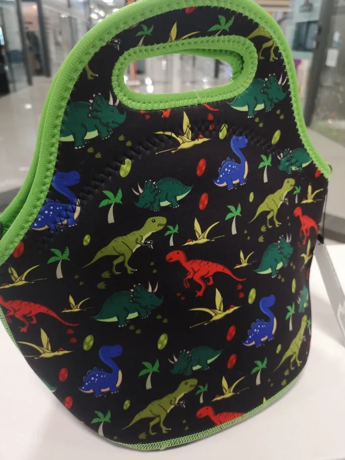 Chase Chic Dinosaur Print Lunch Bag image indicator(2)
