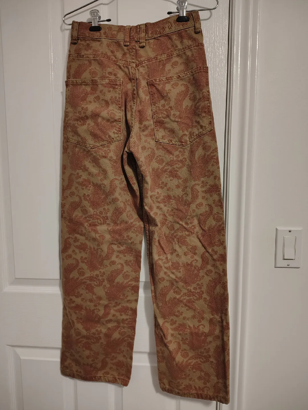 Zara Paisley Jeans - Size XS image indicator(2)