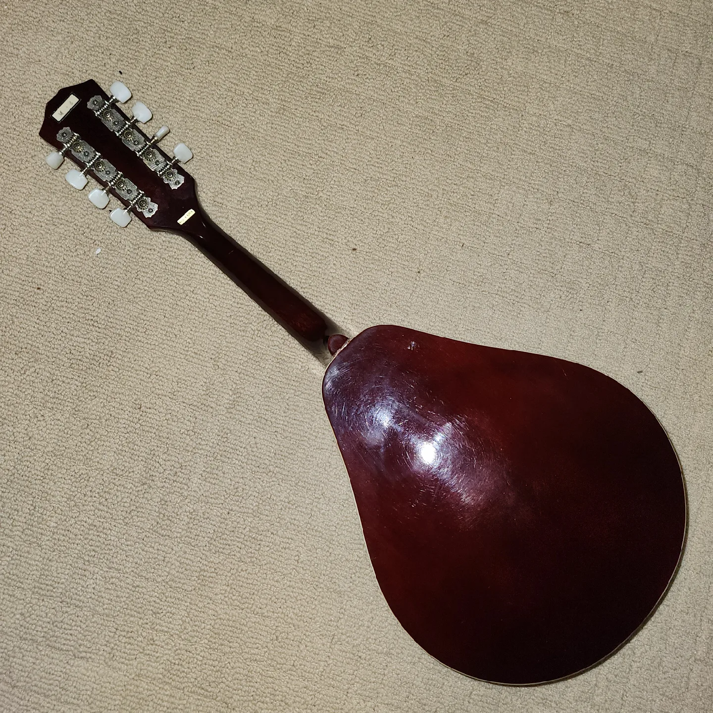 Vintage Kay Sunburst Mandolin M-2 image indicator(3)