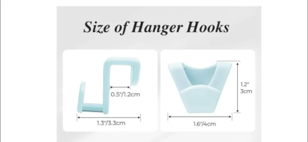 22 for $10 New HOUSE DAY Closet Organizer Hanger Connectors image indicator(4)