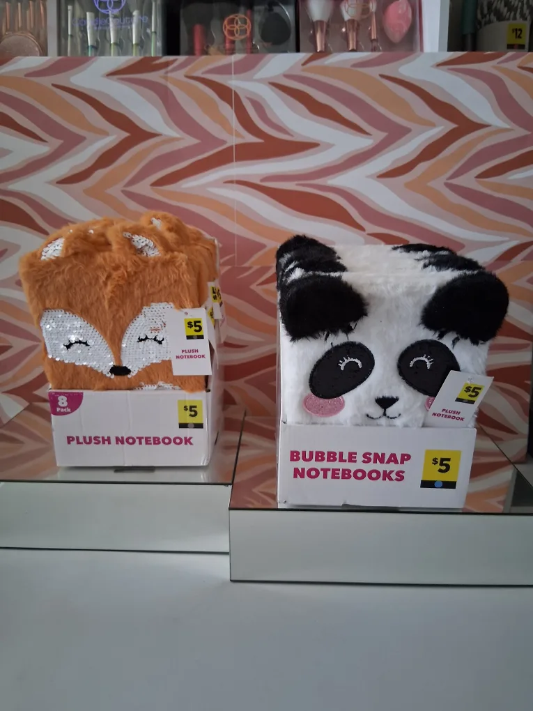 Panda Plush Notebook - New thumbnail
