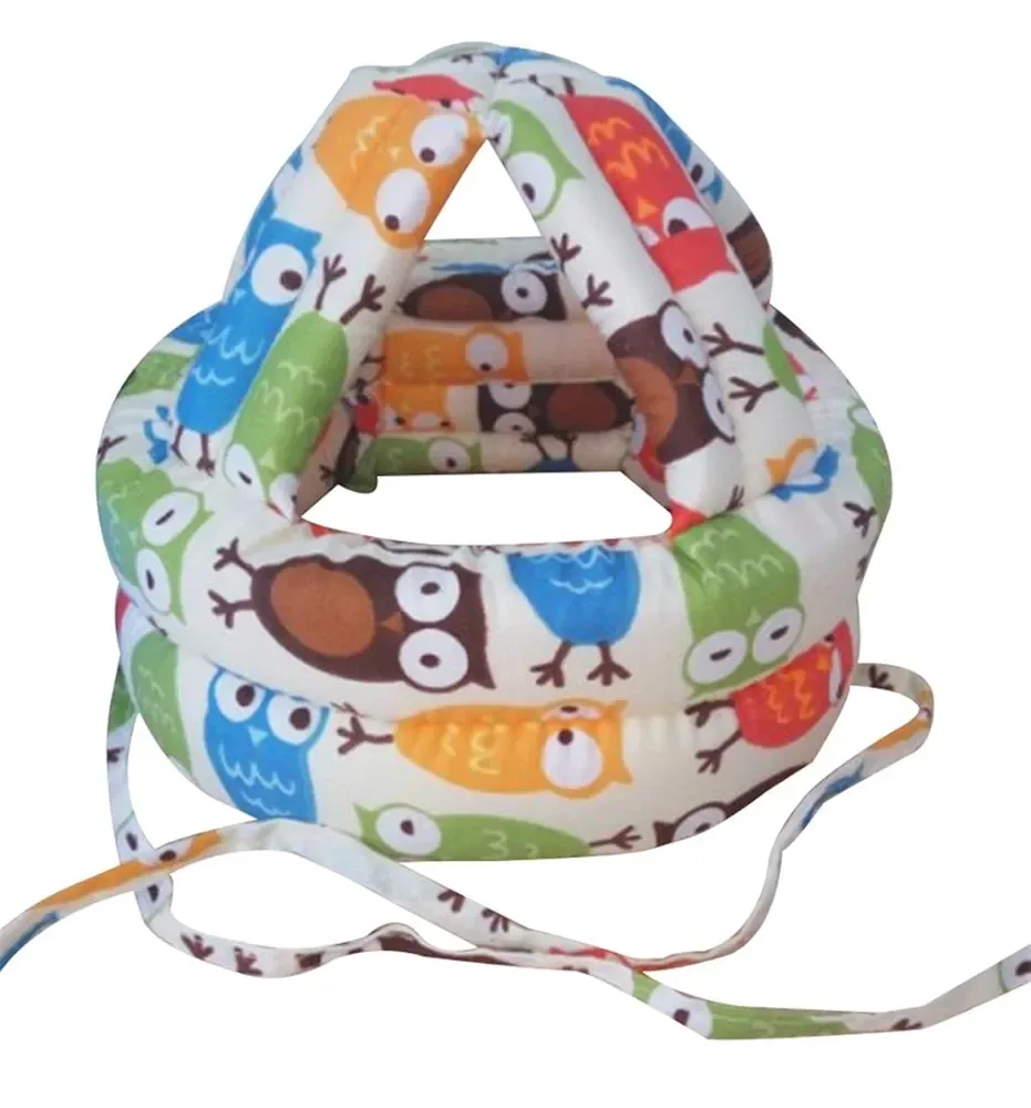 Baby Head Protector Helmet - Owl Print image indicator(3)