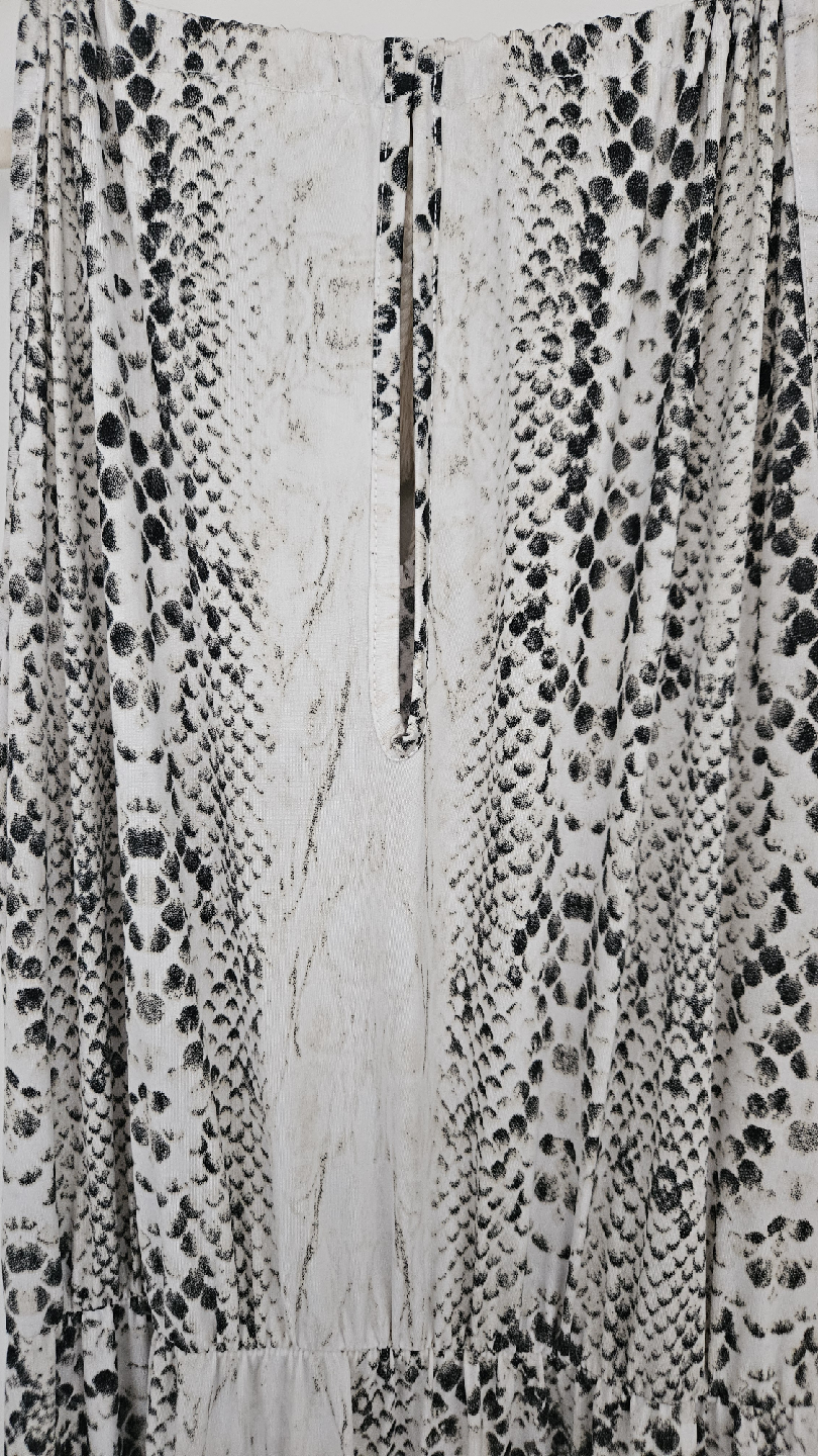 Snakeskin Print Maxi Dress. Size Large (10-12) - photo 5