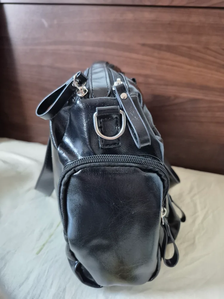 Fashion Black shouder bag 450g image indicator(4)