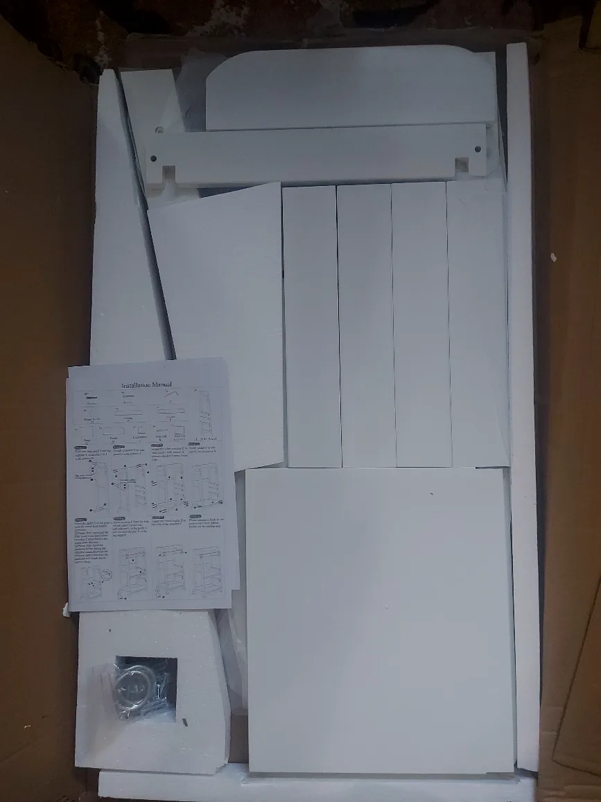 Adjustable Height Kitchen Step Stool - White image indicator(3)