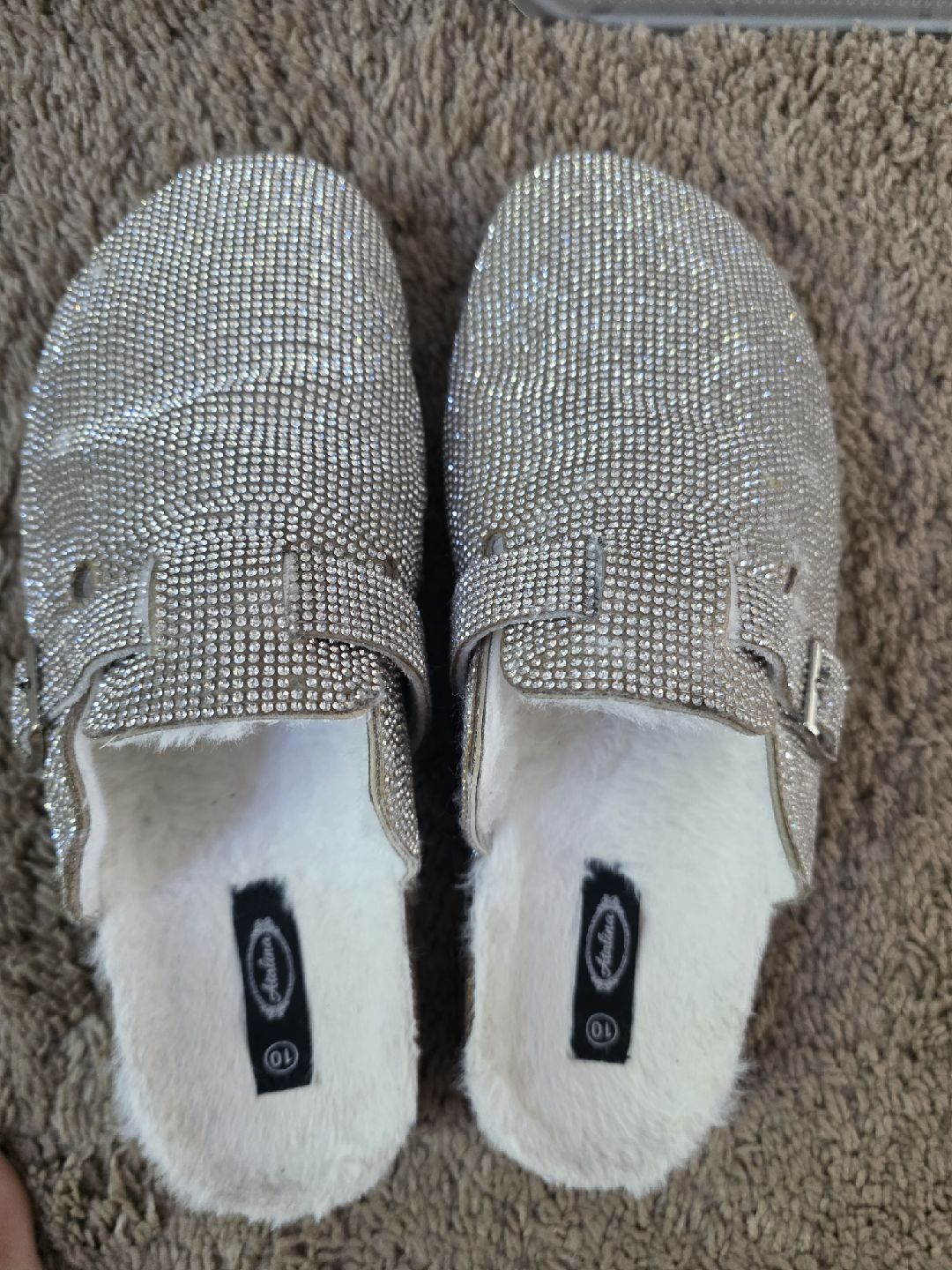 Andiana Rhinestone Clogs - Size 9 - photo 2