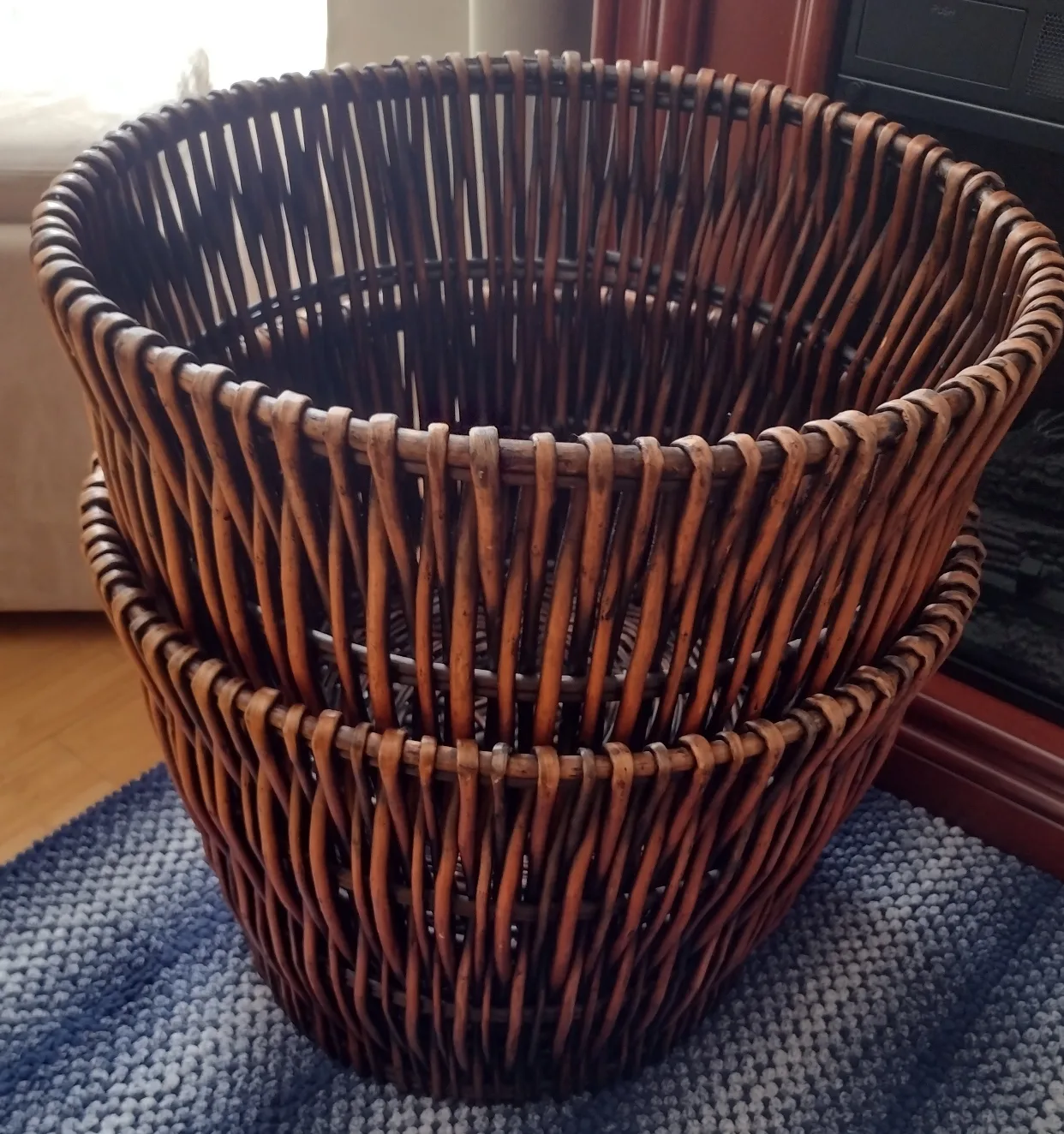Wicker Storage Basket XL image indicator(10)