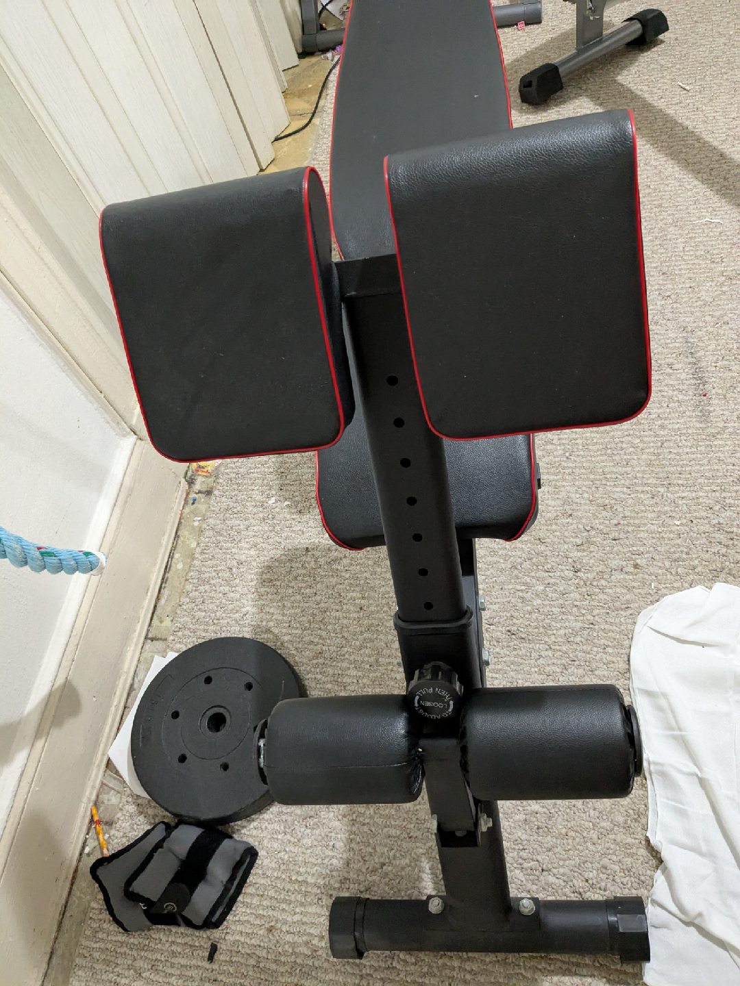 Adjustable Weight Bench - Black - photo 3