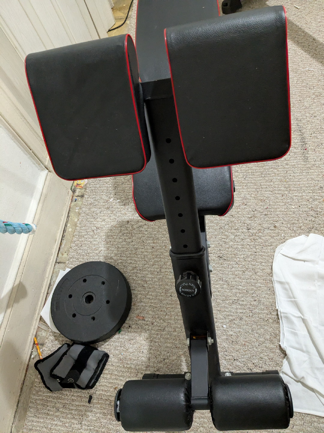 Adjustable Weight Bench - Black - photo 4