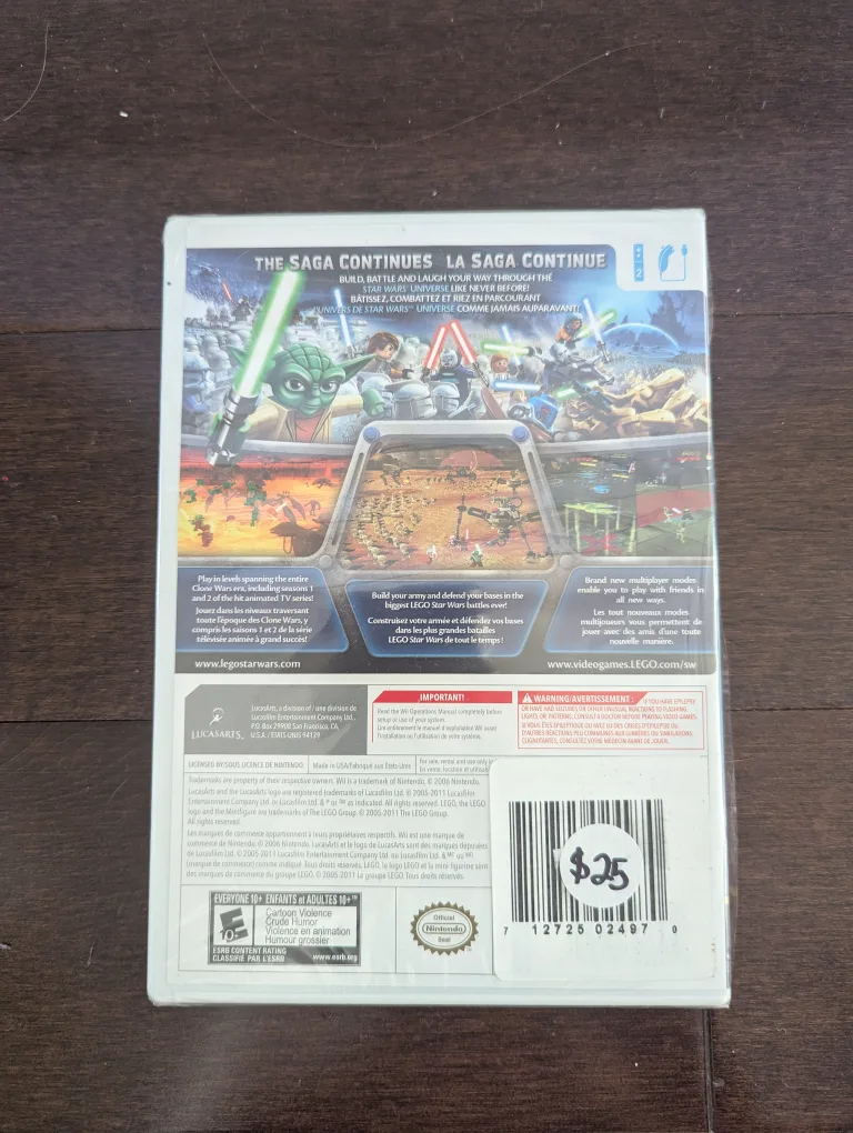 Wii Lego Star Wars 3 image indicator(2)