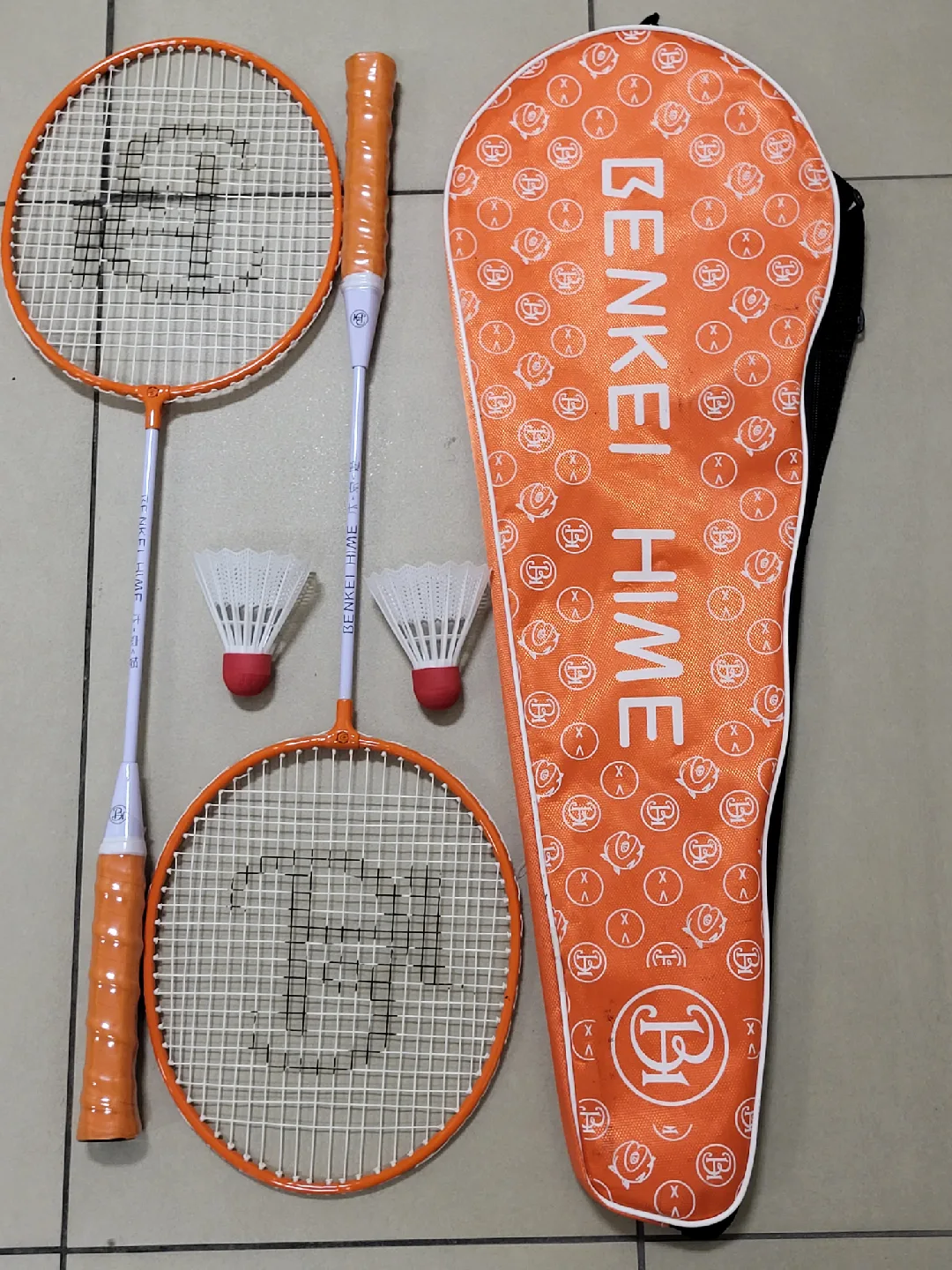Benkei Hime badminton set, New in Case Cover image indicator(3)