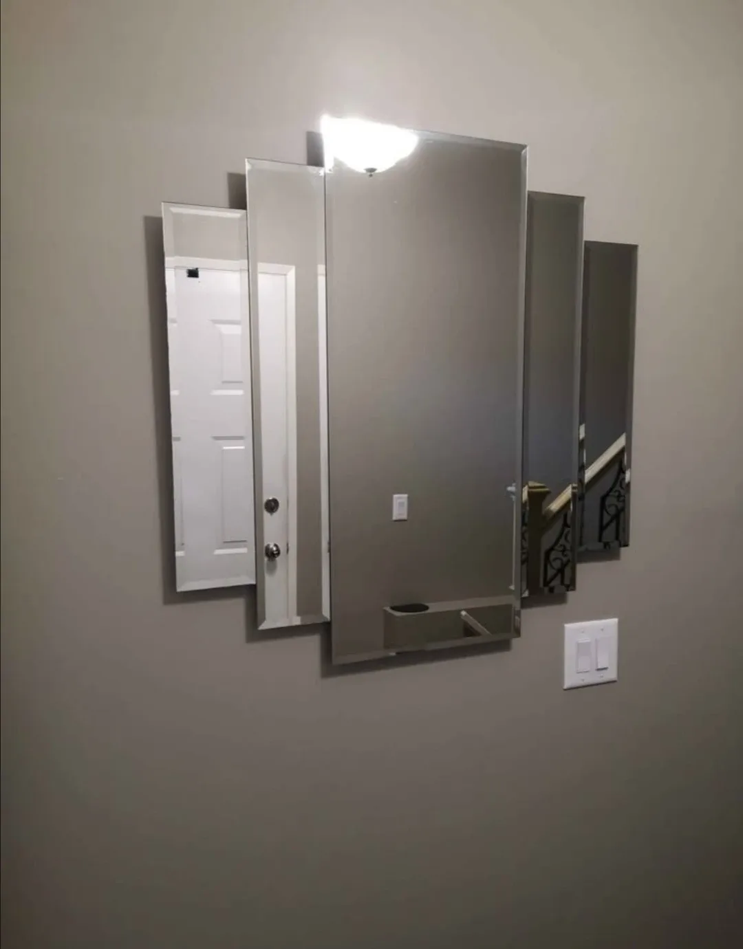 Large Decorative Mirror image indicator(2)