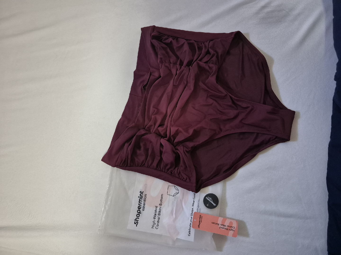 Shapermint Essentials 4XL High-Waisted Control Bikini Bottom